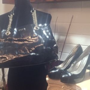 VerWang bag with matching Guess shoes